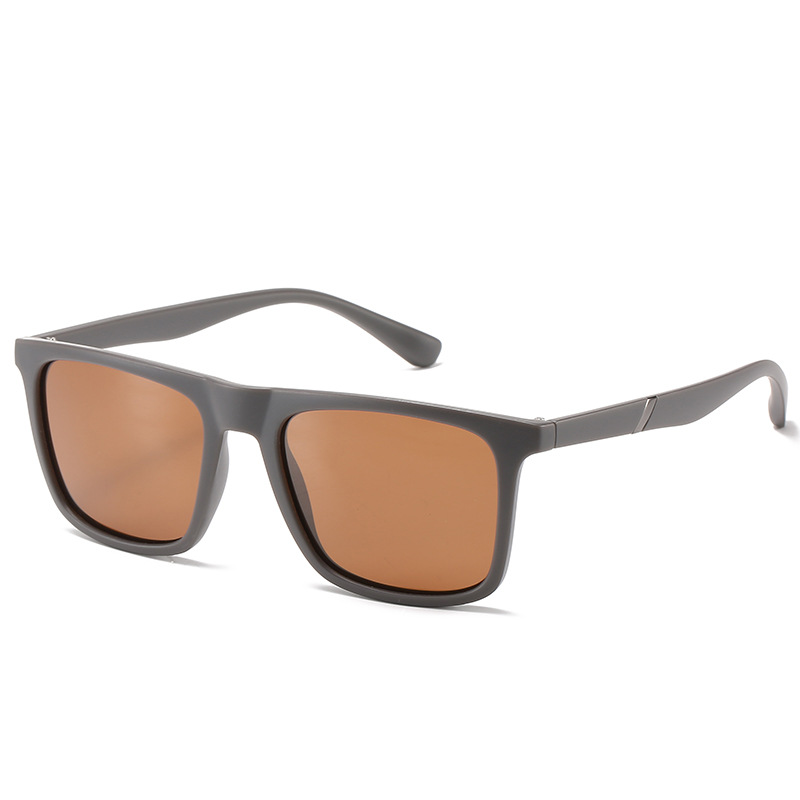 Nuevo transfronterizo de Los Hombres gafas de sol polarizadas marco completo ciclismo conducción deportes gafas de sol ventas directas de la fábrica