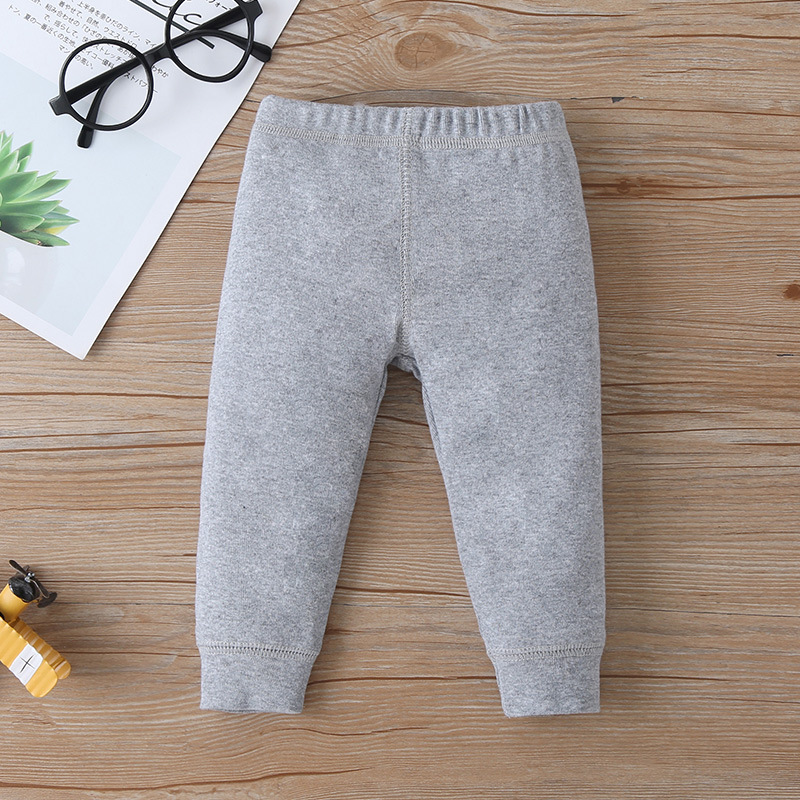 Autumn New Cute Long-sleeved Jumpsuit Three-piece Baby Fashion Pants Suit display picture 3