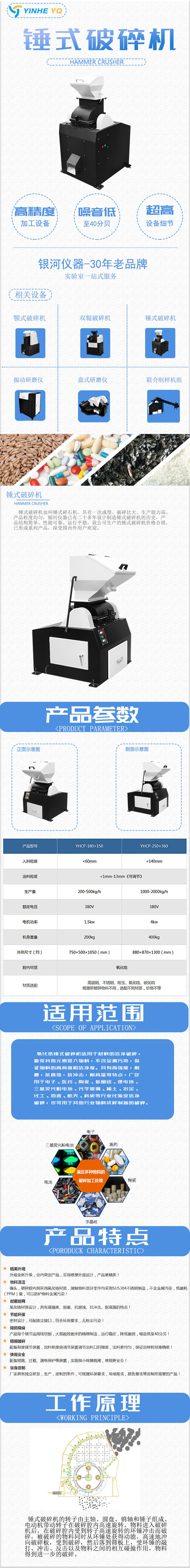 锤式破碎机详情页