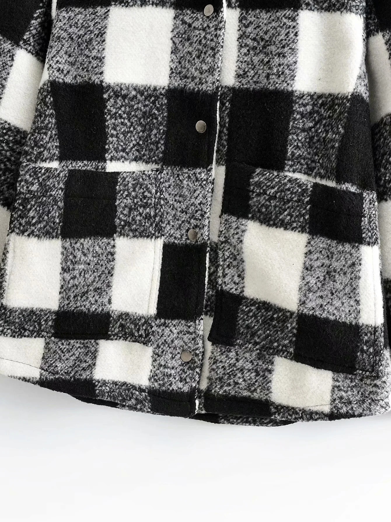Elegant Plaid Coat