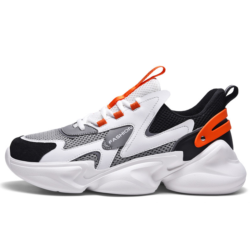 2020 Diddy shoes ventilation Ultra-fire shoes Men's Shoes leisure time student Korean Edition shock absorption light Men's Shoes Large
