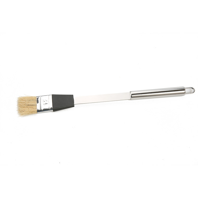 Fábrica directa barbacoa herramientas traje de acero inoxidable tubo mango barbacoa utensilios portátil caja de aluminio 6 piezas parrilla