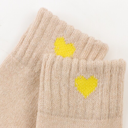 Autumn and winter thickened wool socks warm mid-calf socks women's love solid color cotton socks manufacturer floor rabbit wool socks stall