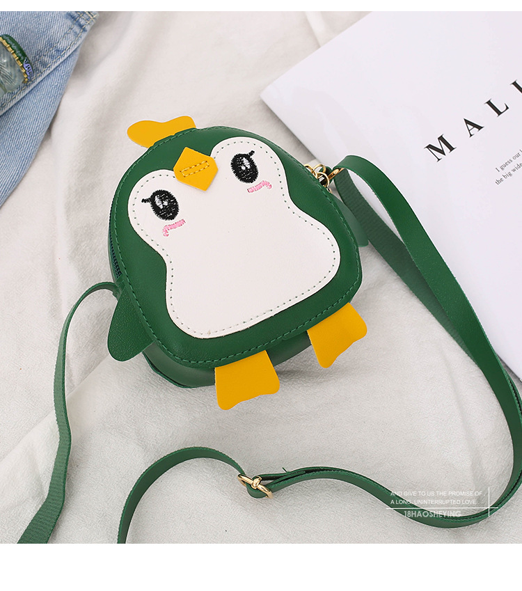 Small Pu Leather Cute Girl Fashion Crossbody Bag display picture 4