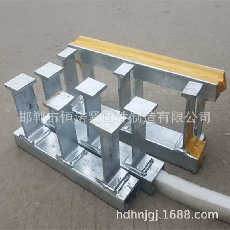 预埋哈芬槽道热镀锌铆接铆钉 工字钢焊接带齿哈芬槽钢 厂家供应