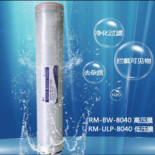 潤膜8040反滲透膜 8寸RO膜 工業水處理濾膜 高低壓純水膜價格優惠