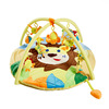 小狮子婴儿游戏毯宝宝布艺健身架爬行垫益智玩具0-1-2跨境小包装|ms