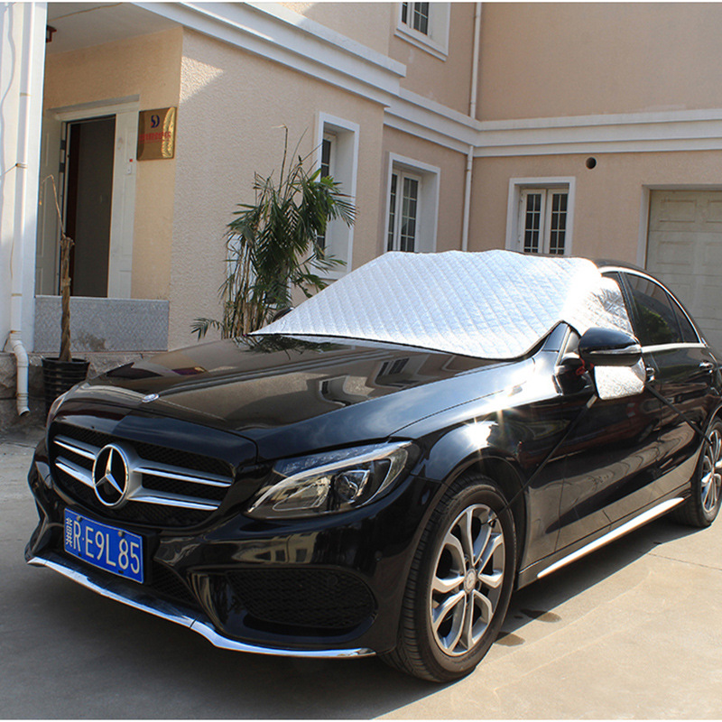 Old customers automobile shelter from the wind Glass winter Snow gear Cotton clip thickening currency dustproof visor