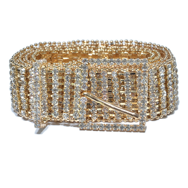 Sweet diamond waistband bling waist belt for performance dresses women's  crystal diamond belt waist chain for evening dress