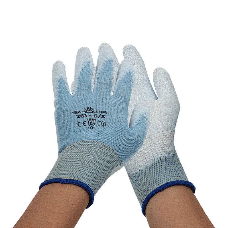 SHOWA/尚和手套261 S级压纹PU涂层手套
