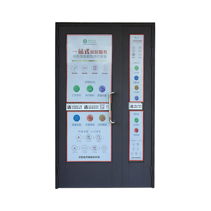 上海亚安厂家直销楼宇对讲门小区楼道单元门智能呼叫系统门非标