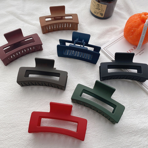 Korean Dongdaemun frosted hair clip French retro small hair clip temperament broken hair bangs clip on the back of the head