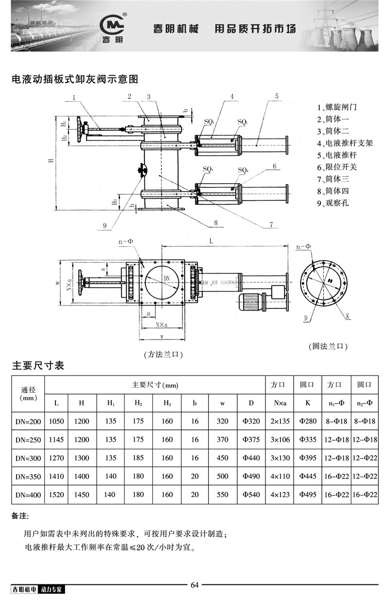 厂家直供 冶金矿山煤矿专用锁风翻板电液动插板式双层卸灰阀