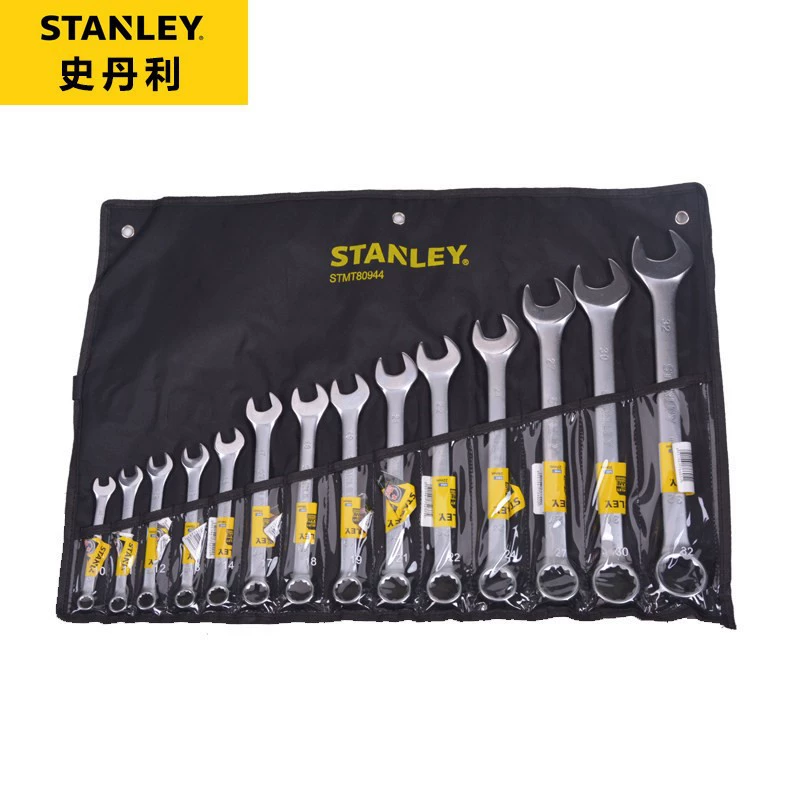 STMT80946 Набор из 14 предметов Stanley 8-24mm10-32mmB серия Torx открытый набор ключей двойного назначения