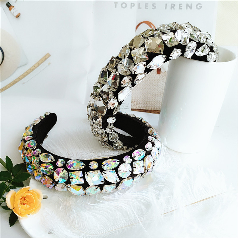 Moda Coreana Nuevo Estilo Crystal Color Hair Band Hair Band Hair Jewelry Venta Al Por Mayor Nihaojewelry display picture 9