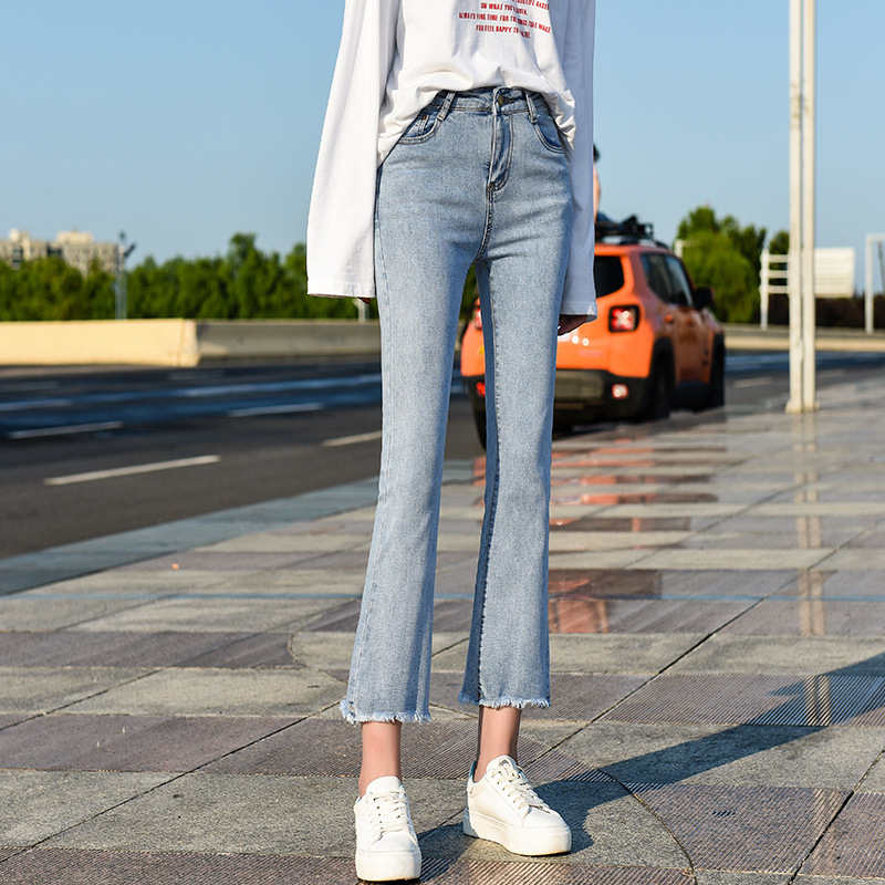 Pantalon léger femme en cow-boy - Ref 3430188 Image 8