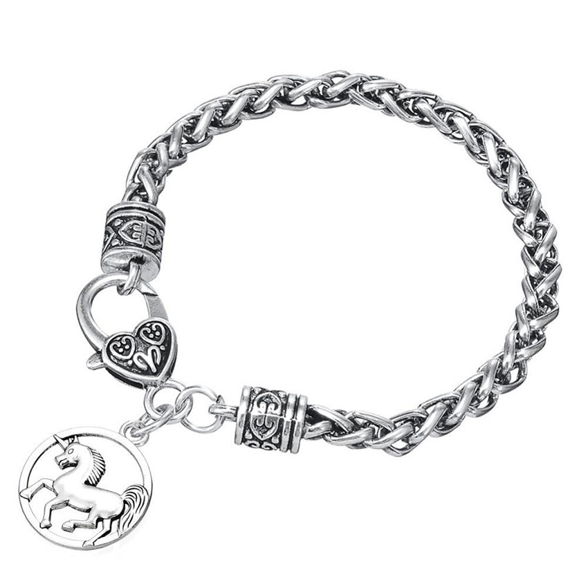 Alloy Diamond Letter Bracelet display picture 8