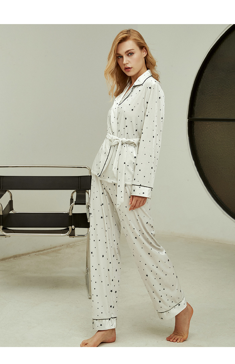 autumn long-sleeved cardigan  pajamas suit  NSJO8744