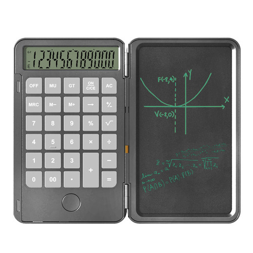 6-inch calculator tablet, learning office calculator, learning writing tablet, business memo writing pad