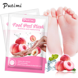 putimi peach foot mask dead skin calluses foot mask cutin calluses foot mask