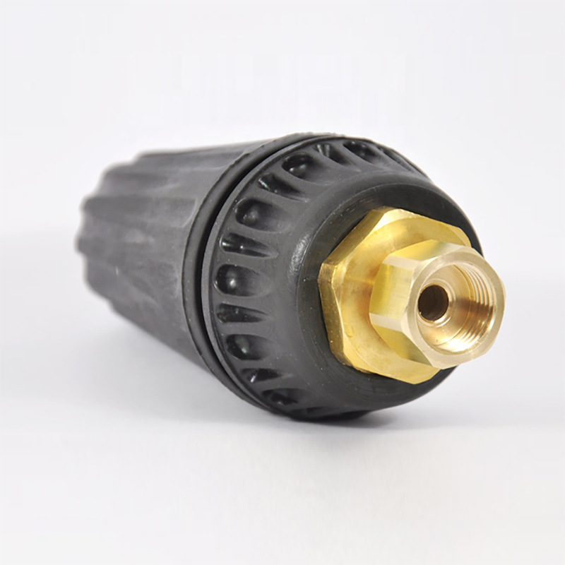 高压旋转喷头高压清洗机配件旋转喷嘴除锈陶瓷芯自旋莲花5000PSI