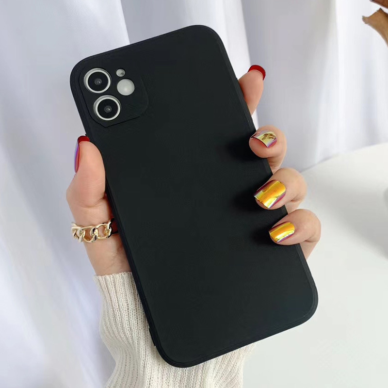 手机硅胶黑色手机保护套