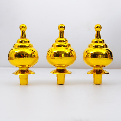 厂家直销 锦旗头镀金旗头旗杆 旗穗 锦旗头金葫芦 专Q利L旗头批发|ms