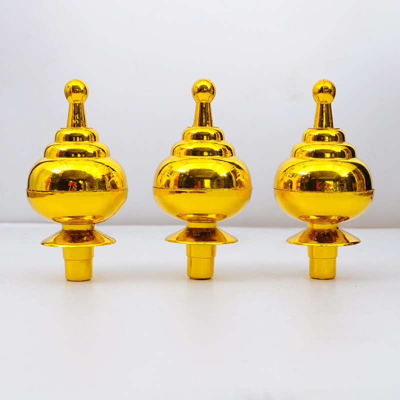 厂家直销 锦旗头镀金旗头旗杆 旗穗 锦旗头金葫芦 专Q利L旗头批发|ms