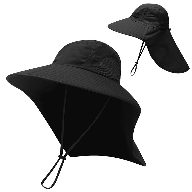 Unisex Fashion Solid Color Wide Eaves Bucket Hat display picture 5