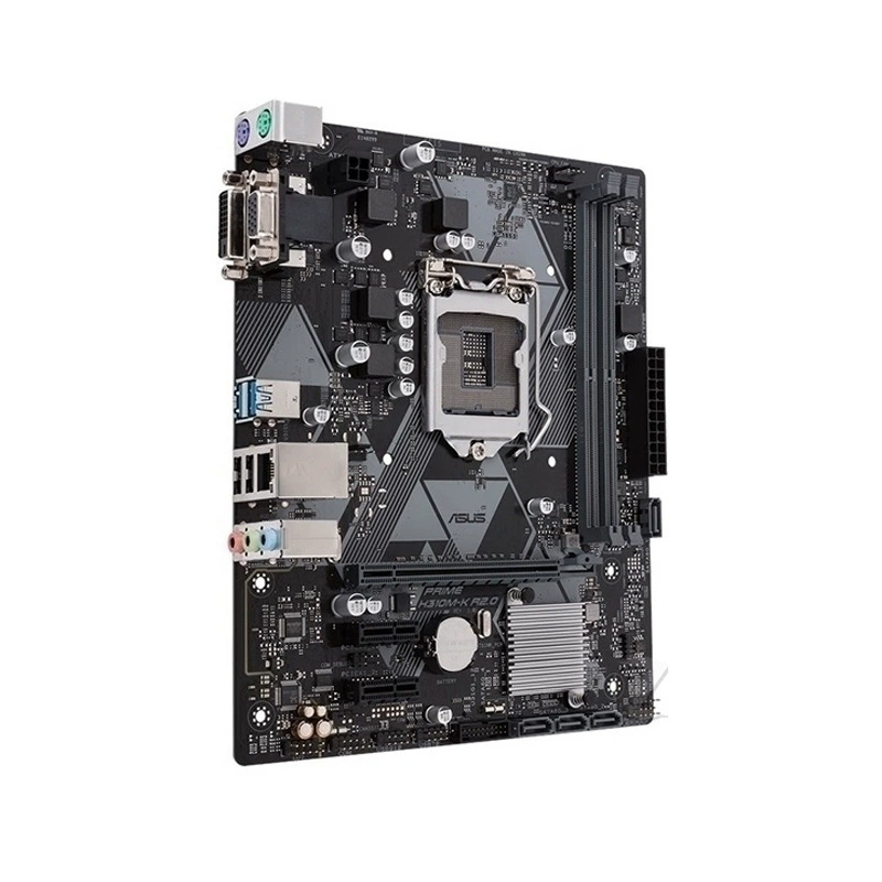 Материнская плата Hua-Shuo PRIME H310M-K R2.0 серия, поддержка 8-го поколения Core i7/i5/i3