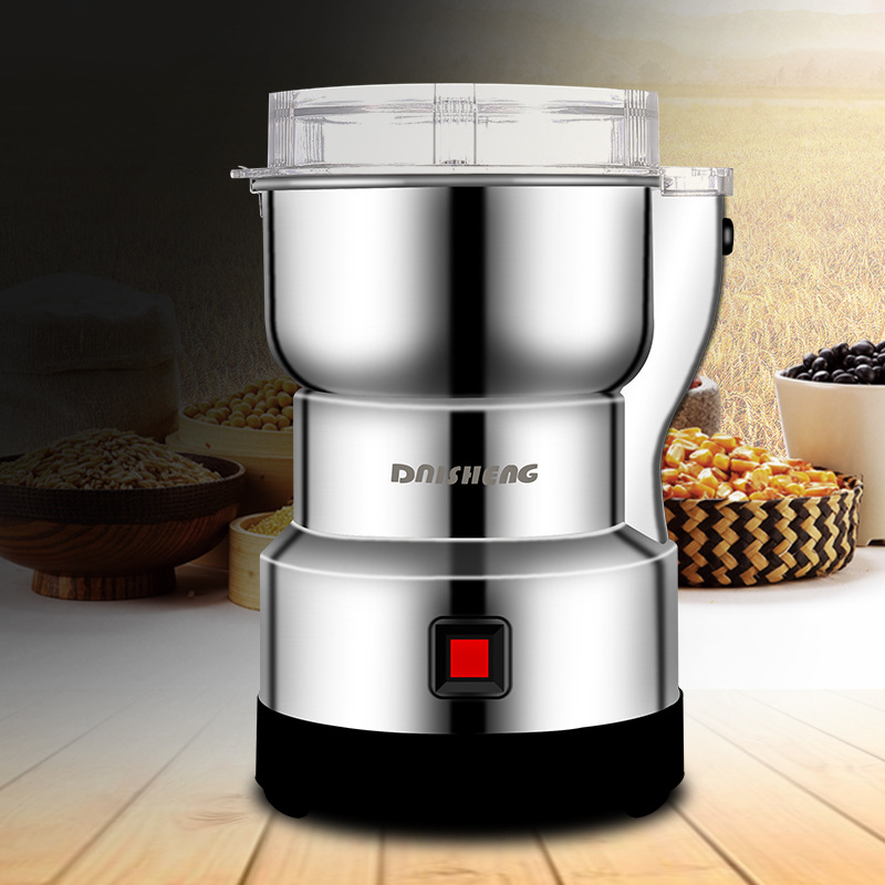 戴生药材粉碎机打粉机家用小型超细不锈钢研磨机五谷杂粮豆磨粉机|ms