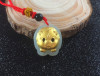 Golden children's pendant jade suitable for men and women girl's, Chinese horoscope, Birthday gift