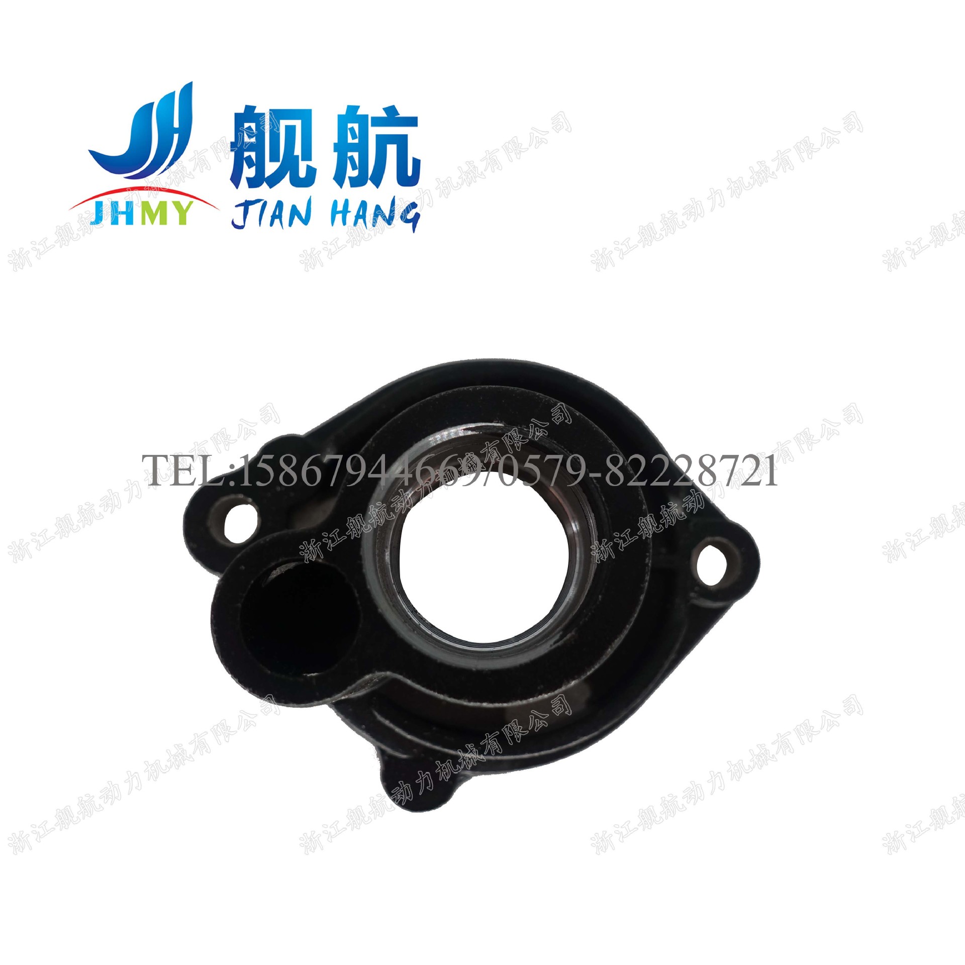 舰航船外机配件二冲程2.5马力水泵盖