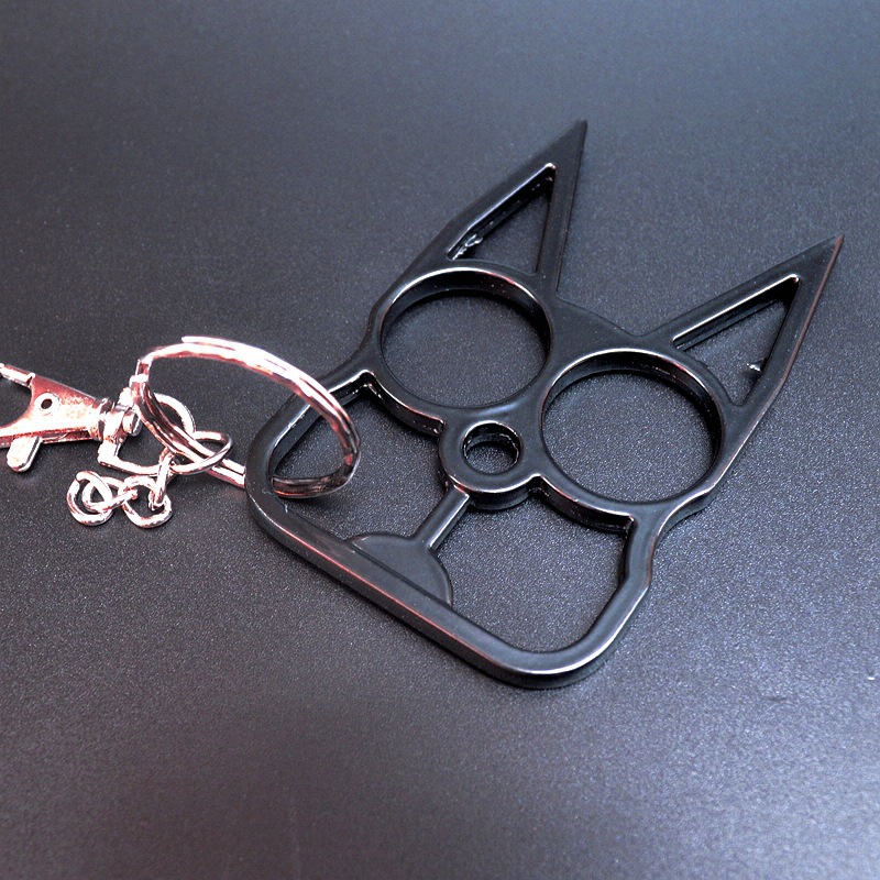 Cute Funny Rabbit Cat Alloy Unisex Keychain display picture 4