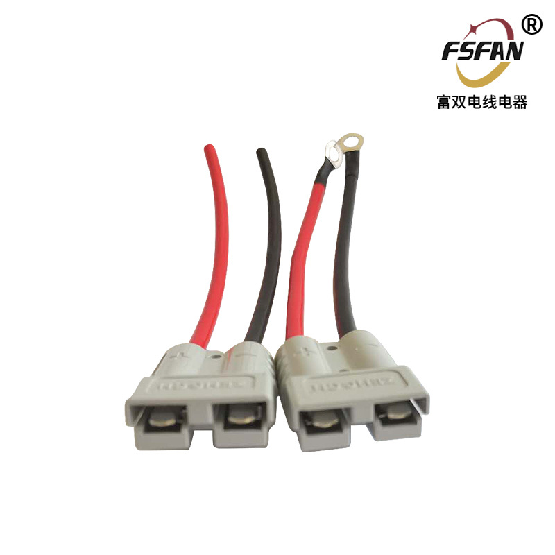 厂家批发电动空调插头 电动空调公母插头插座 安德森50A