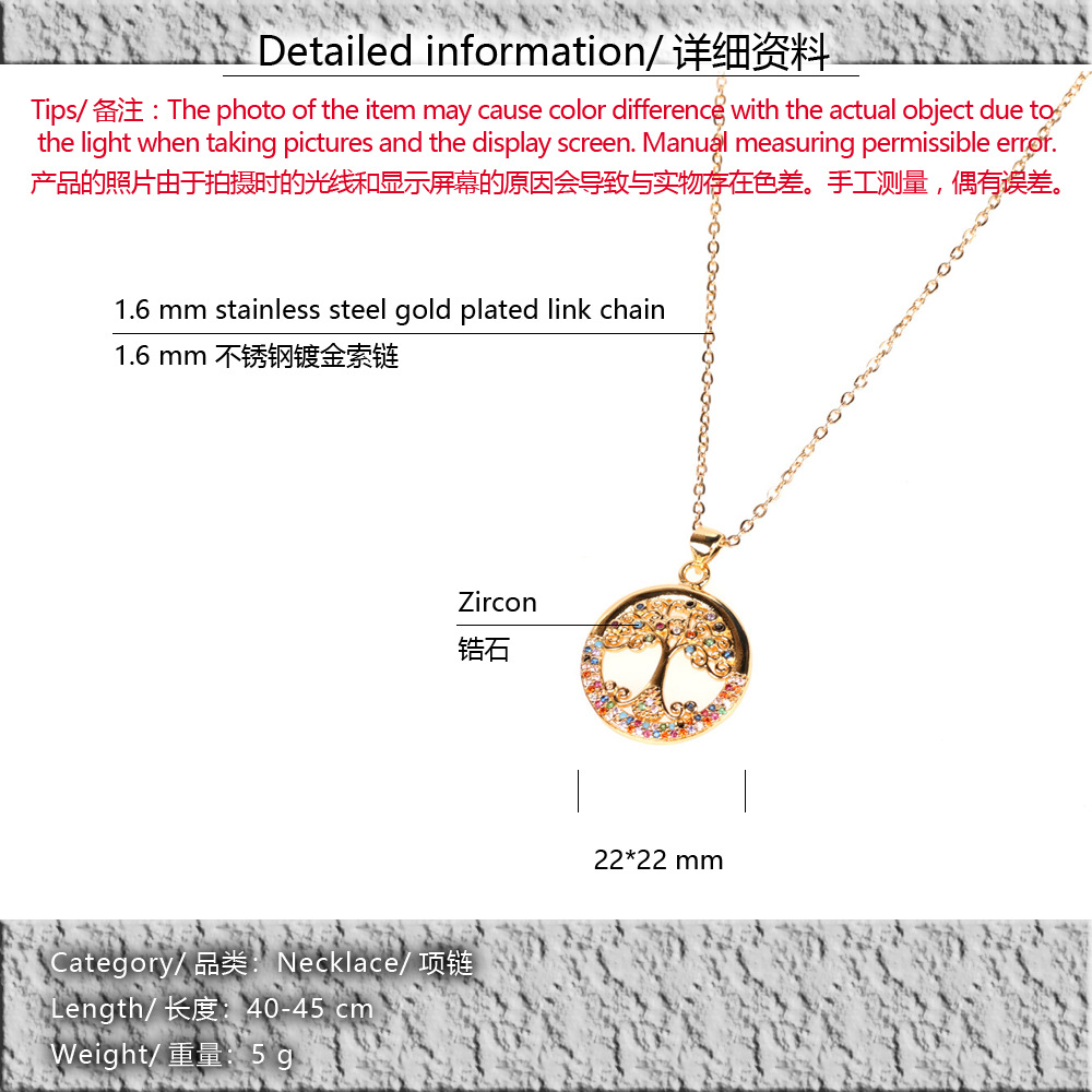 Fashion Flower Stainless Steel Copper Pendant Necklace In Bulk display picture 1