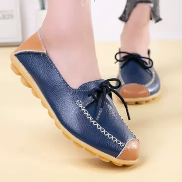 Spring Soft-Soled Flat Shoes Casual Shoes Non-Slip Shoes Shallow Mouth Women's Shoes - ShopShipShake