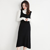 Women’s fashion two piece sweater and skirt