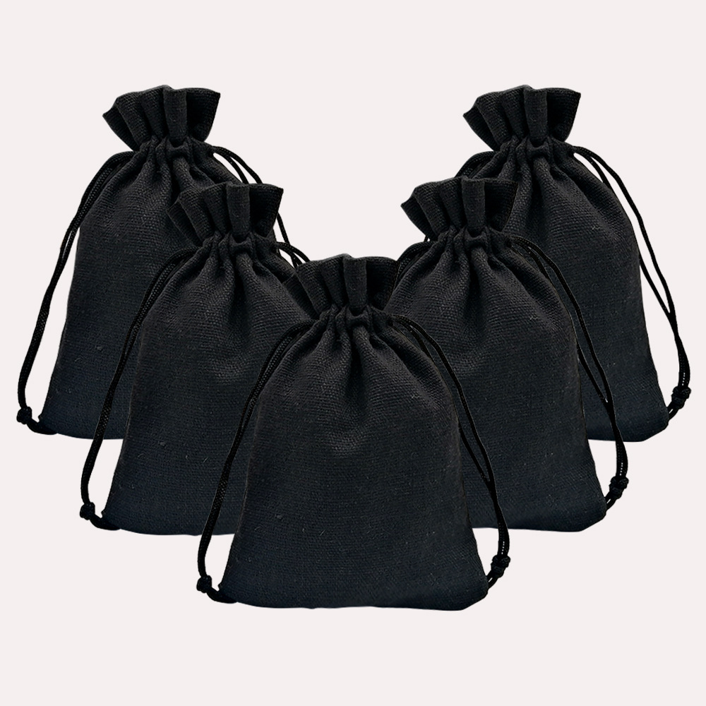 厂家束口棉布袋 涤棉首饰礼品玩具包装抽绳棉麻布袋印刷logo