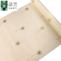 Small fresh wallpaper self-adhesive waterproof pastoral self-adhesive wallpaper bedroom furniture renovation stickers floral wall covering for home decoration