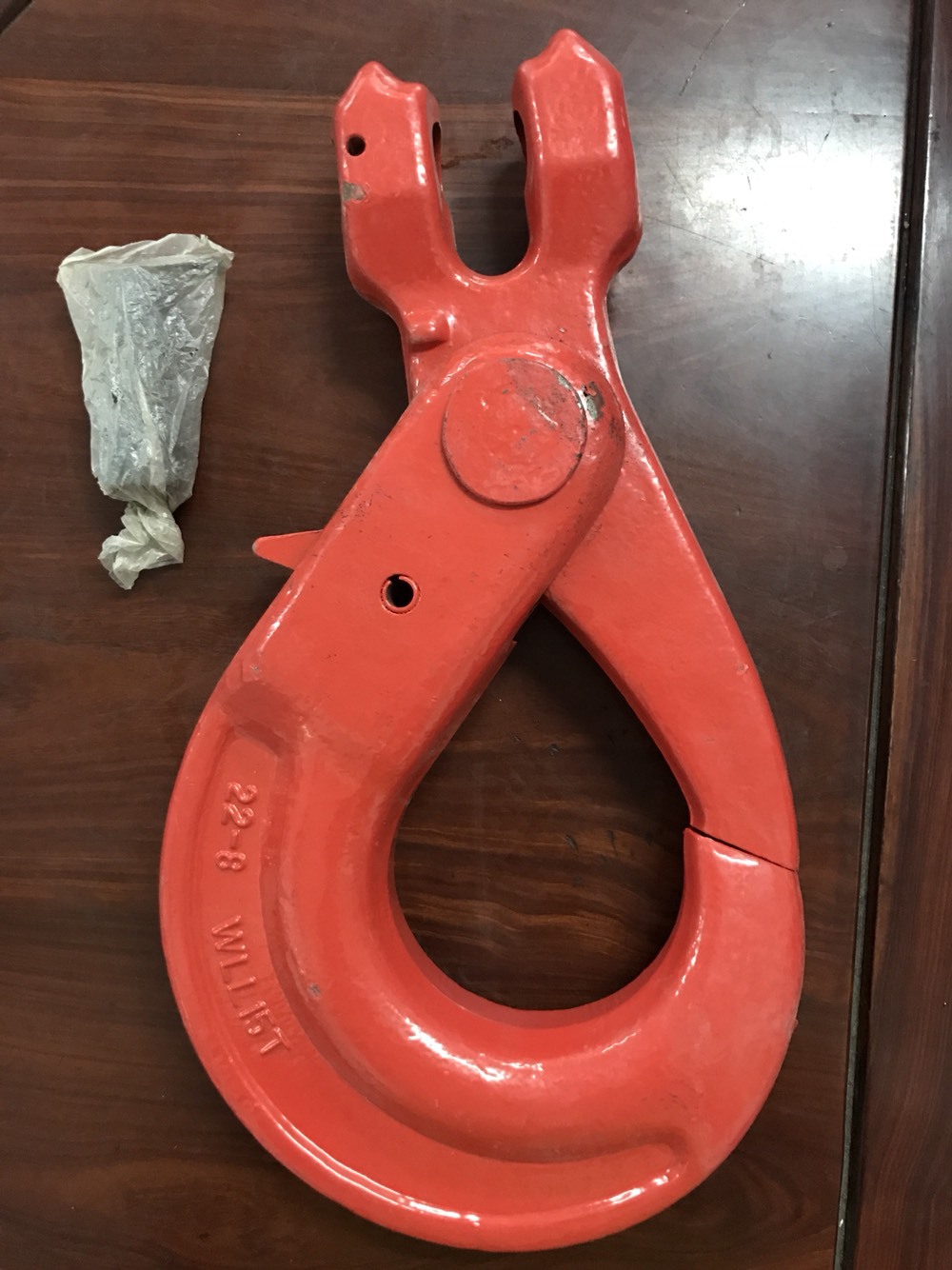 欧式羊角钩索具G80羊角安全钩起重链条吊索具专用吊钩挂钩货钩子