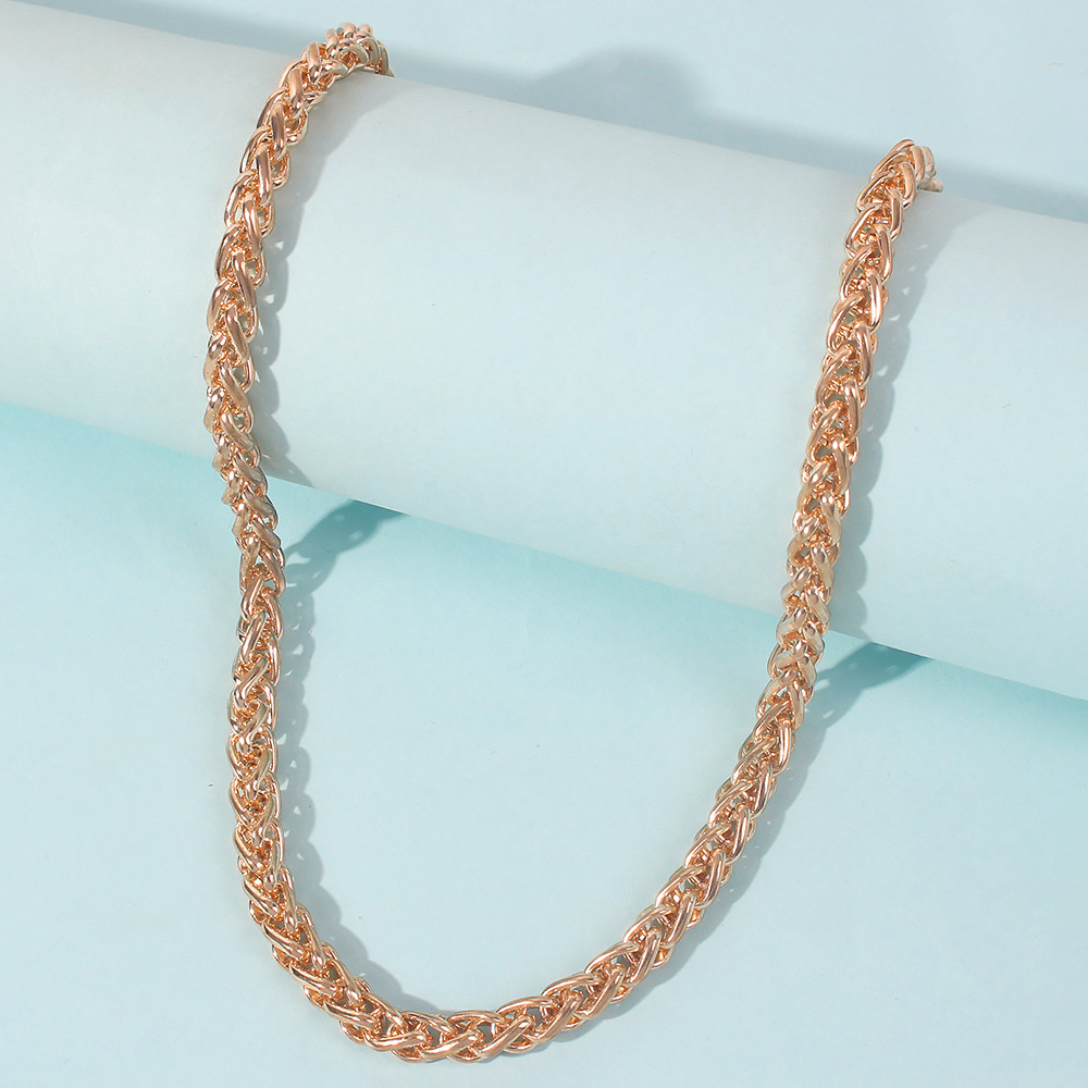 hot-selling hip-hop rock chain simple necklace