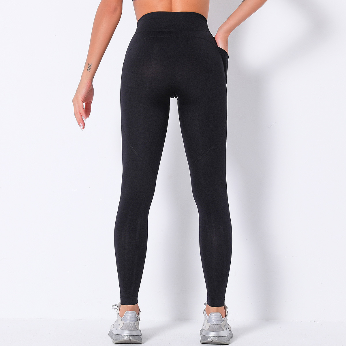 autumn winter high-waist hip-lifting elastic tight yoga pants  NSLX12860