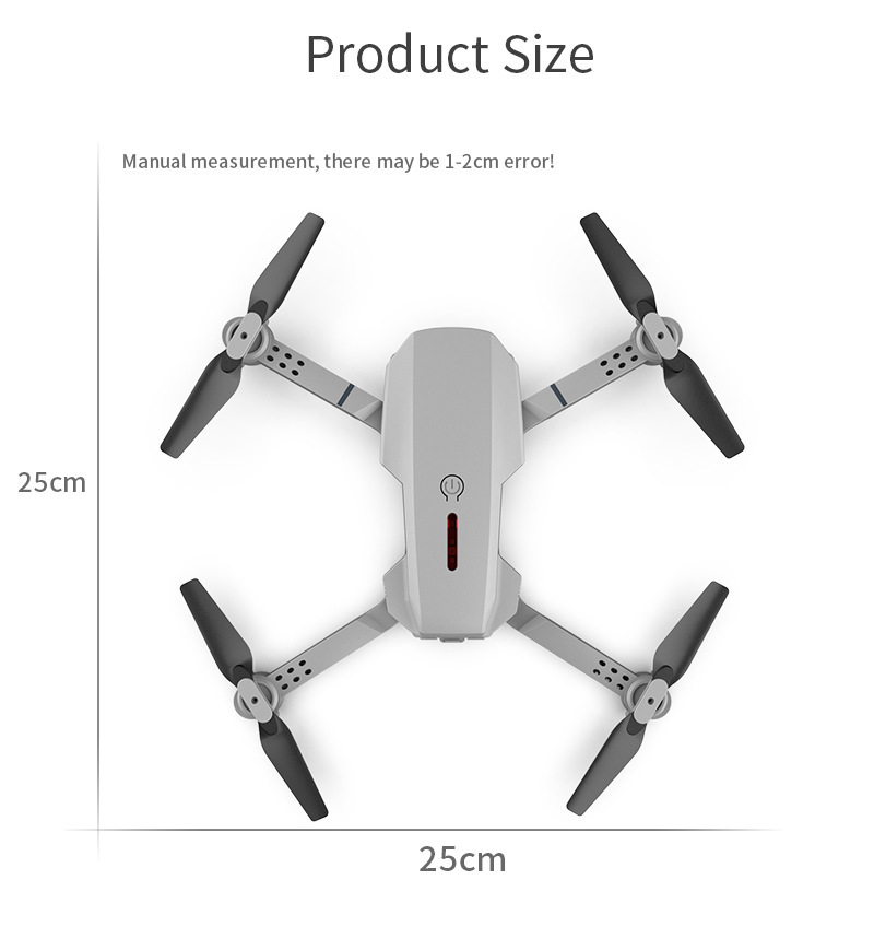 E88 pro无人机拍4k高清航拍四轴飞行器玩具遥控飞机跨境E525drone详情38