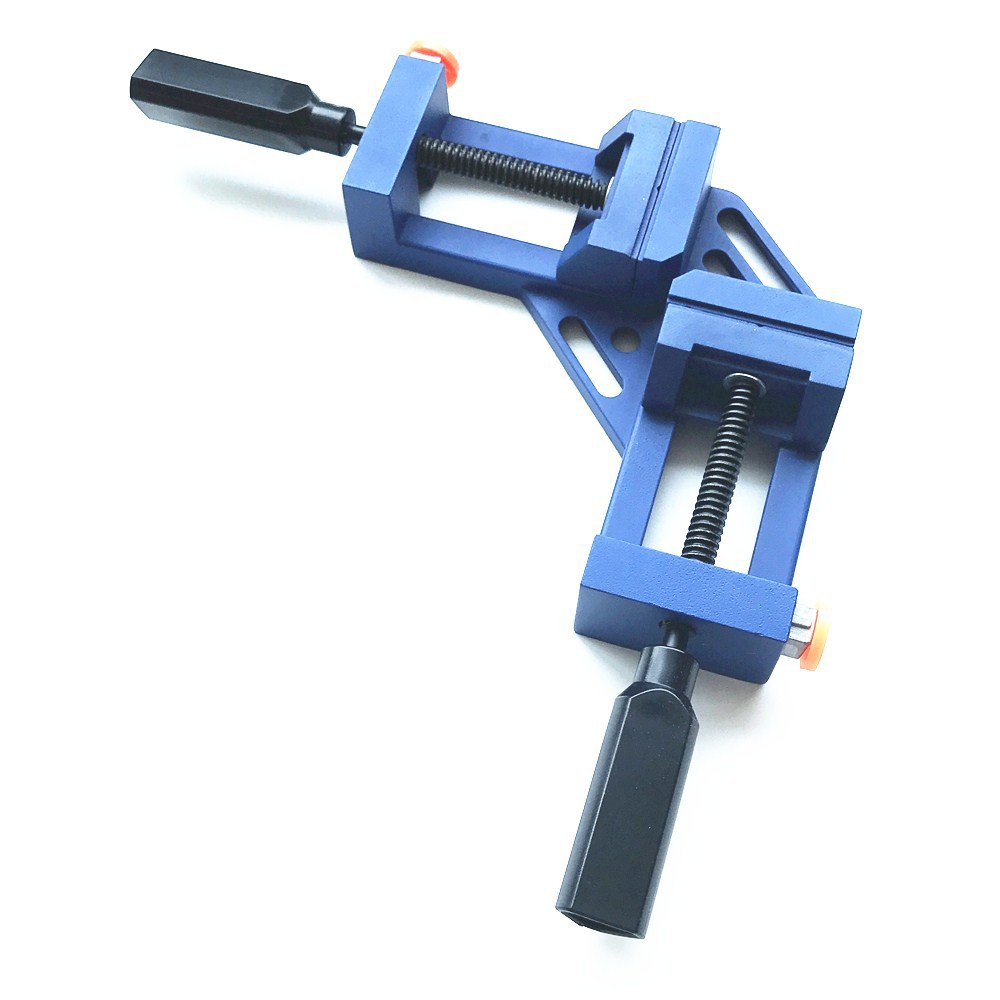 双手柄合金90度直角夹 快速移动 木工相框直角打孔器多功能定位器