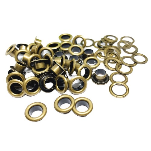 Wholesale Thick Copper Callus Clip Clothing Bag Metal Accessories Rustproof Round File Tag Hollow Rivet 