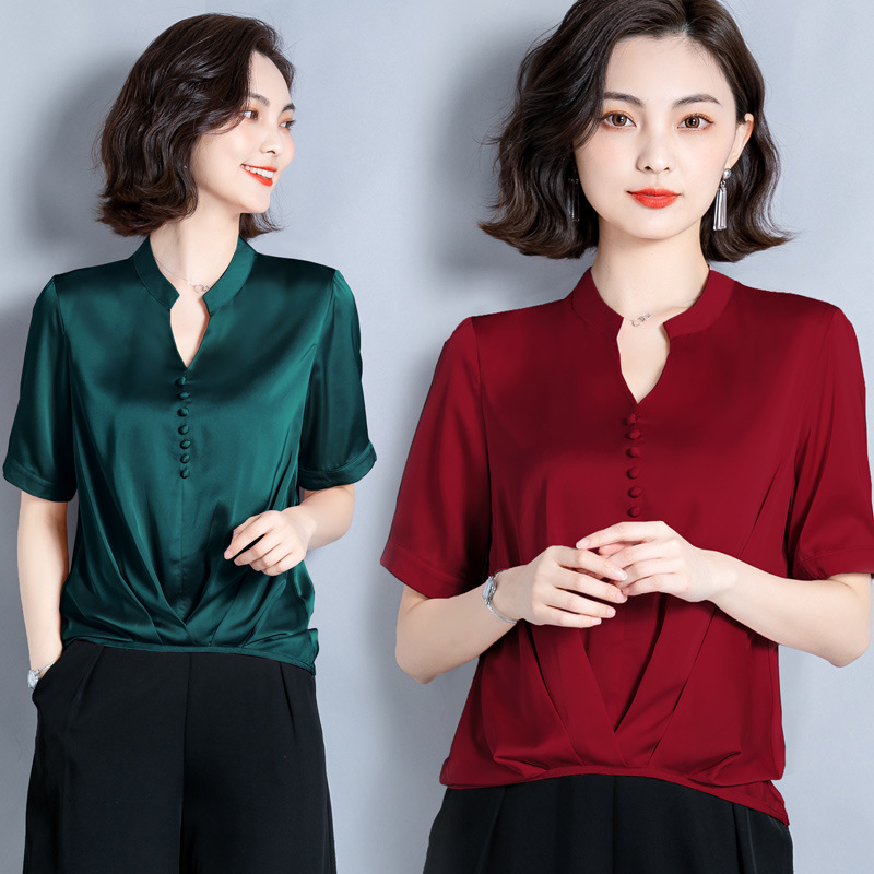 Chemisier en Mousseline de soie - Ref 3429309 Image 1