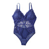 Bodysuit, lace thin breathable underwear, supporting wireless bra