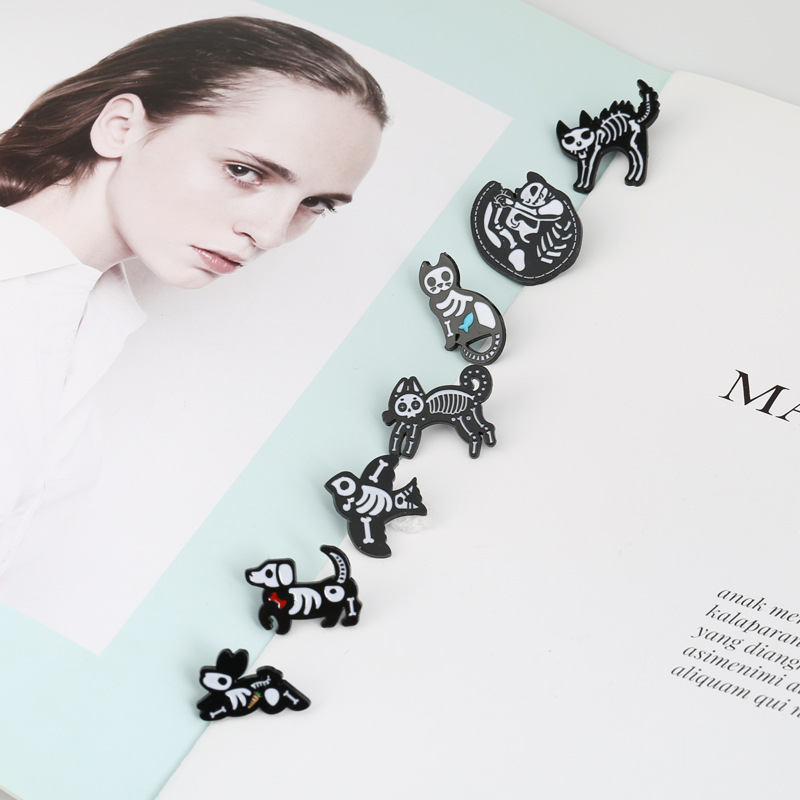 5g Weight No Inlaid Inlay Material Brooches Classification Cartoon Style Pin Alloy Plating No Inlaid Unisex Brooches
