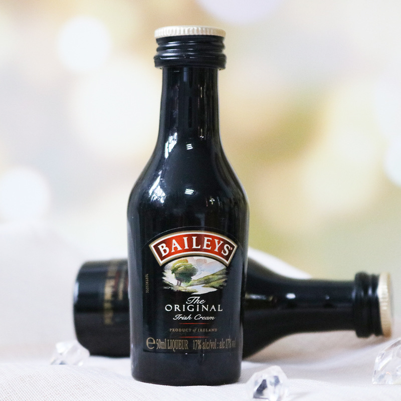 爱尔兰进口 BAILEYS 百利甜酒 小酒版 配制酒 奶油威士忌 50ml/瓶